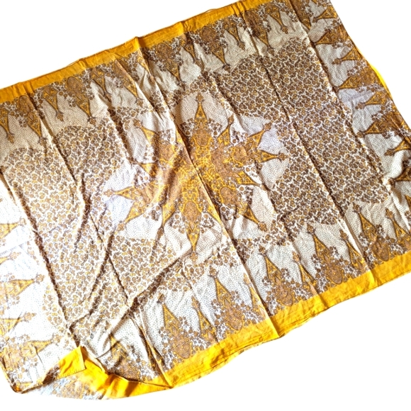 Boho Cotton Wrap Sarong Tablecloth Wall Hanging - Picture 1 of 5